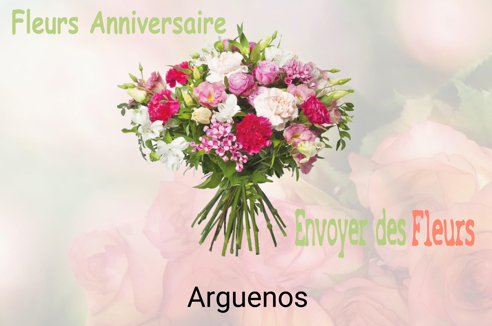 Bouquet de fleurs d’anniversaire livré à Arguenos